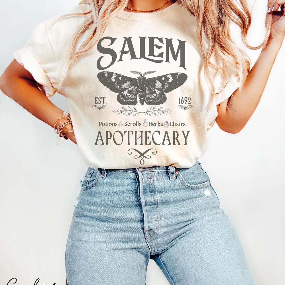 Retro Halloween  Shirt, Salem Halloween Shirt, Salem Witches,